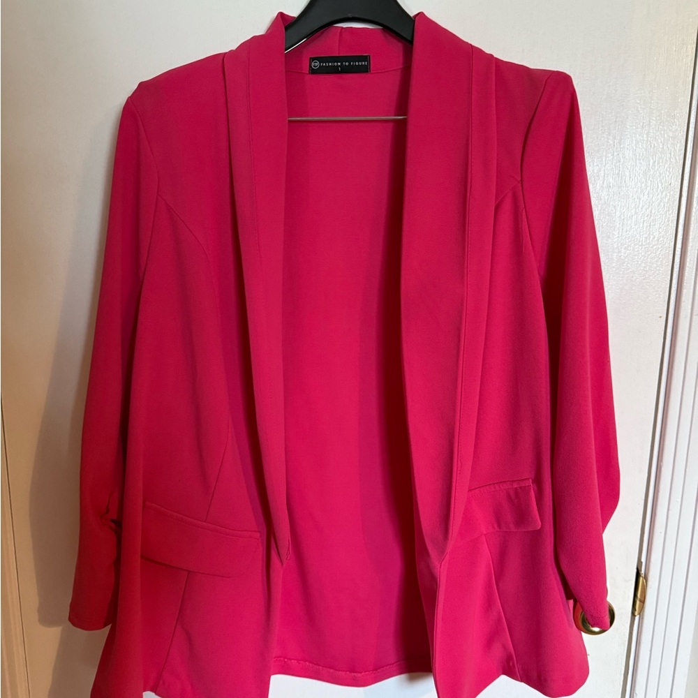Fashion to Figure Pink Blazer
